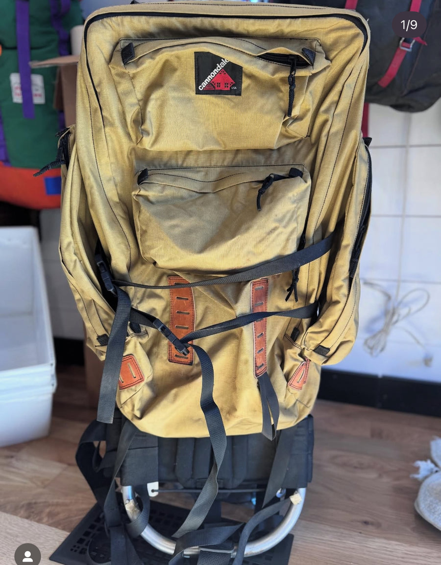 cannondale external frame backpack