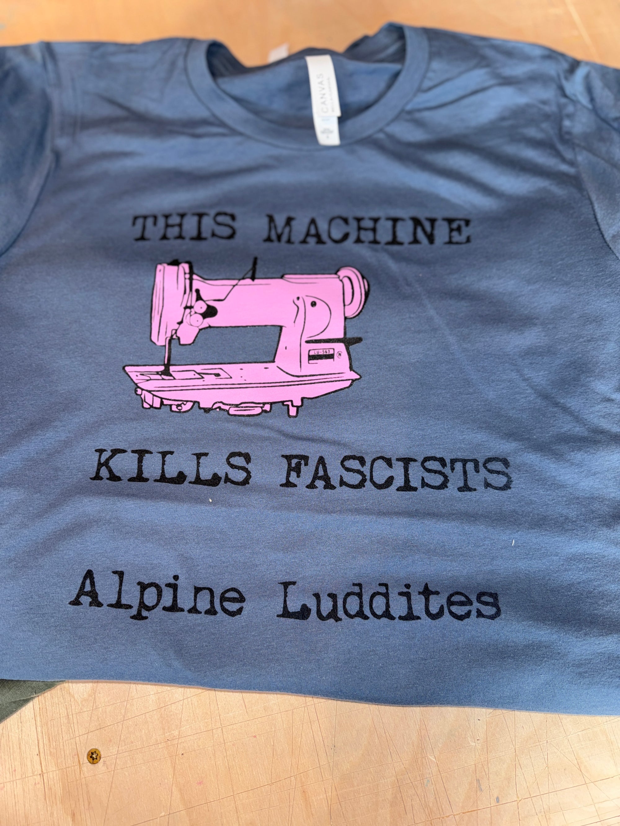 alpine luddites T-shirts