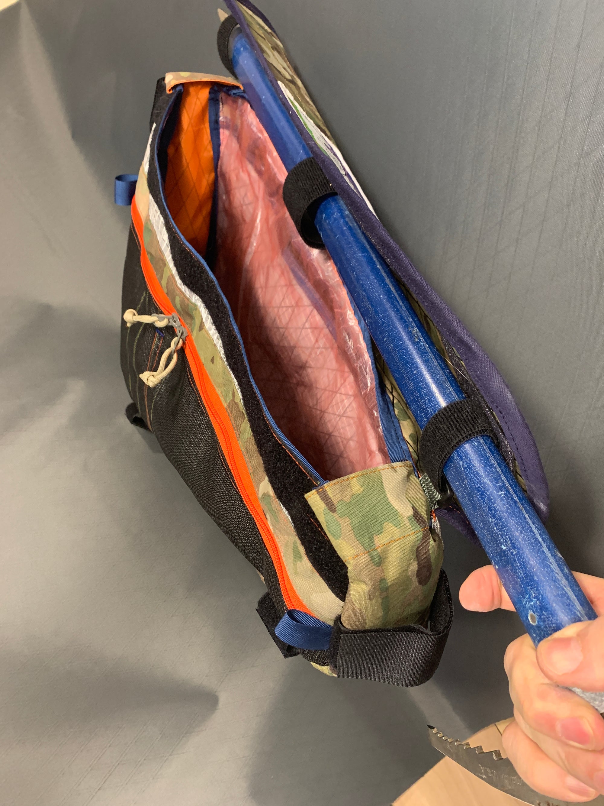 Top load frame bag - Alpine Luddites