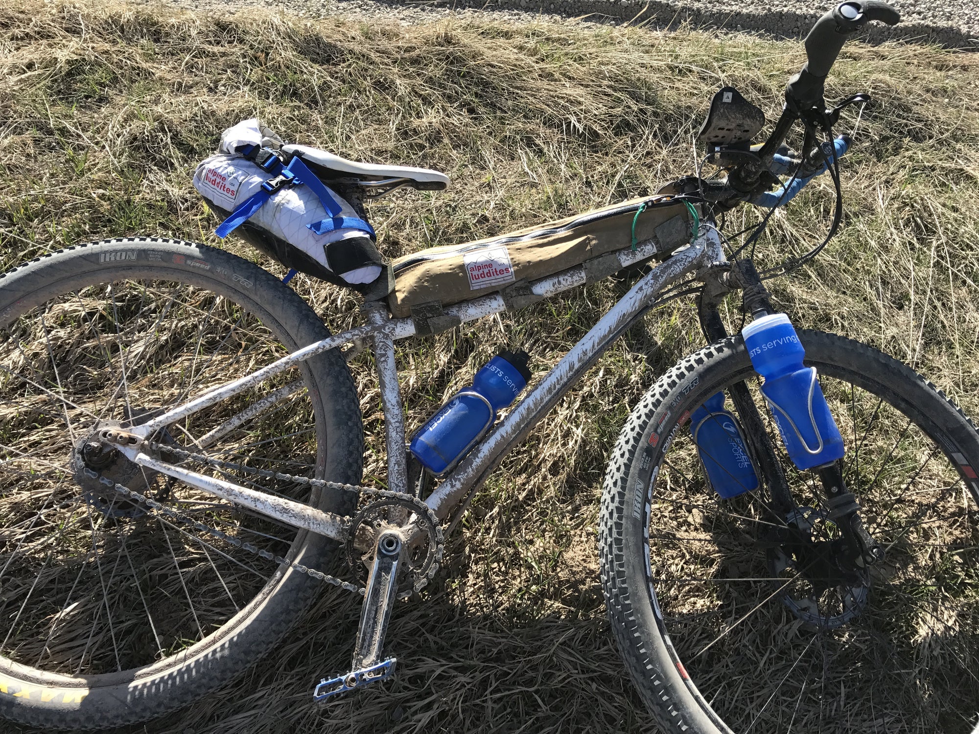 Custom Top Tube Bag - Alpine Luddites