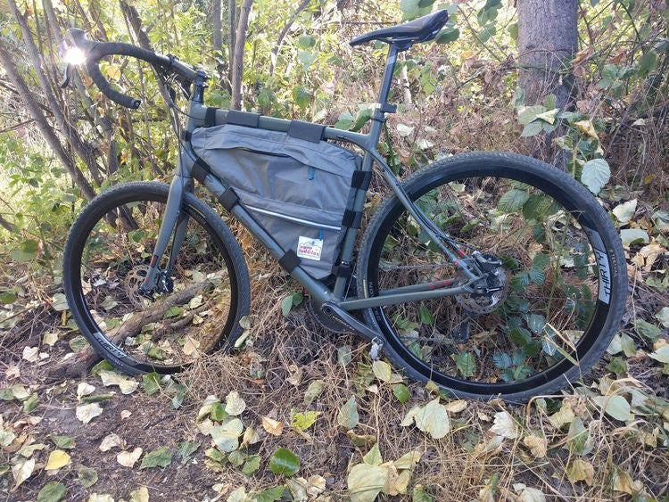 Custom Frame Bag-  Two Compartment - Alpine Luddites