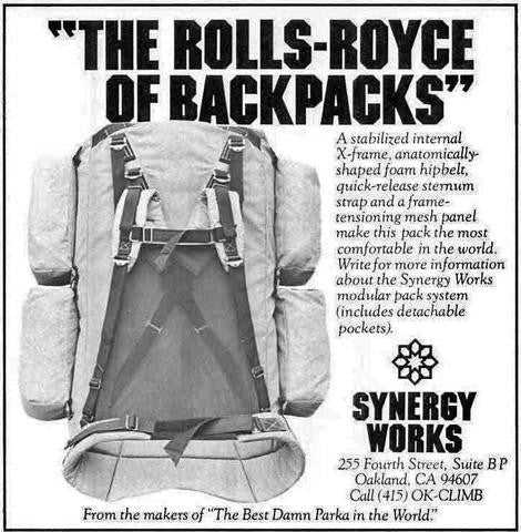 Old Pack Repair/ Rebuild/ Recreate service - Alpine Luddites